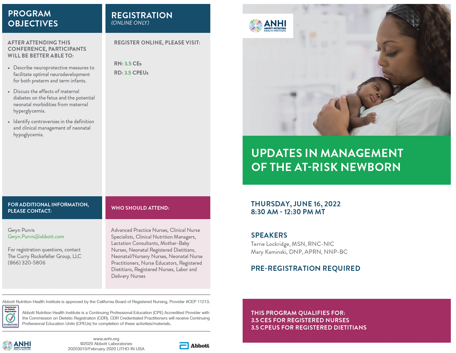 6.16.22_Regional_Updates In Management Of The At-Risk Newborn_Brochure_Final